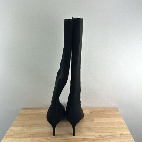 Alfani Linna Knee High Heeled Boots- Black MC- Size 9 M- NIB - Picture 3 of 8